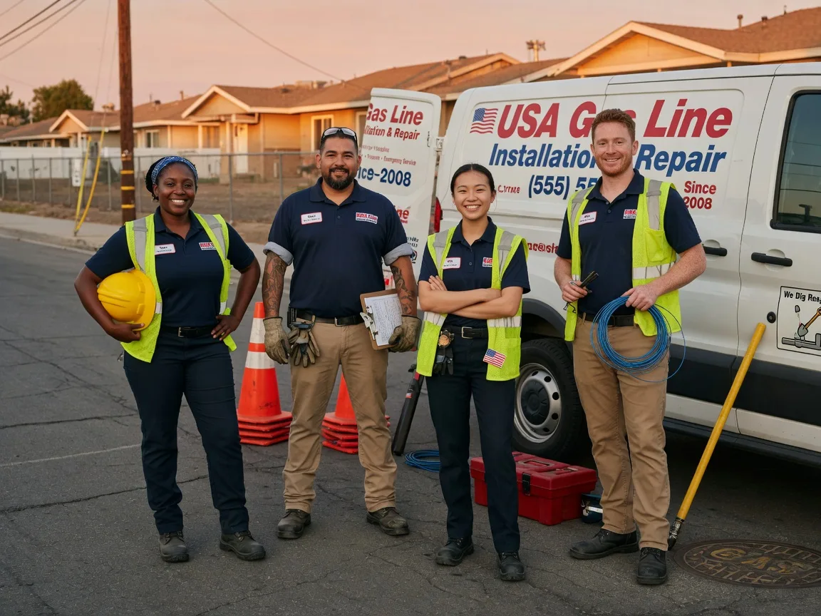 Gas Line Installation company in Gibsonville, NC